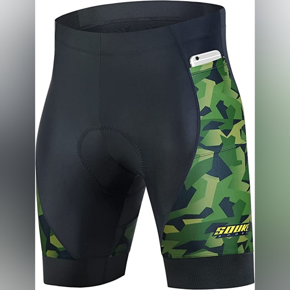 Souke Sports Shorts Nwt Souke Sports Mens Lg 4d Padded Cycling